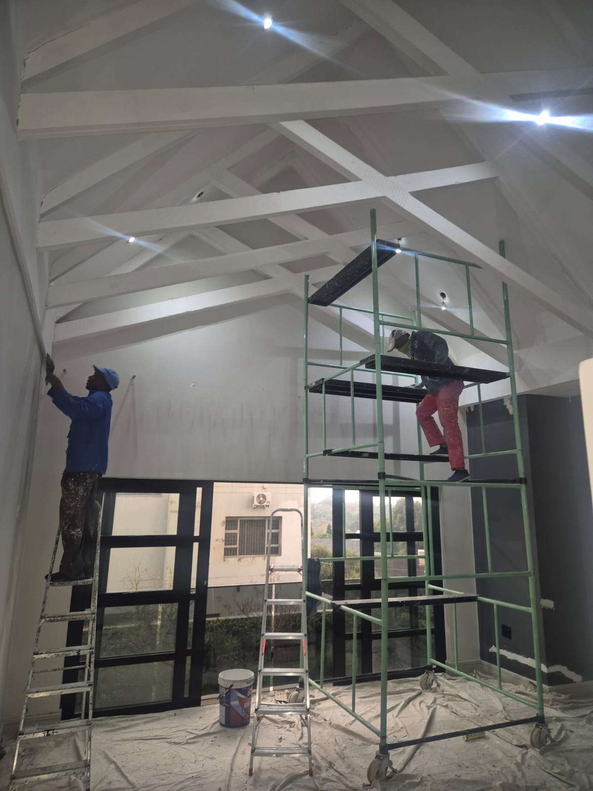 Better Homes painters and contractors renovation project